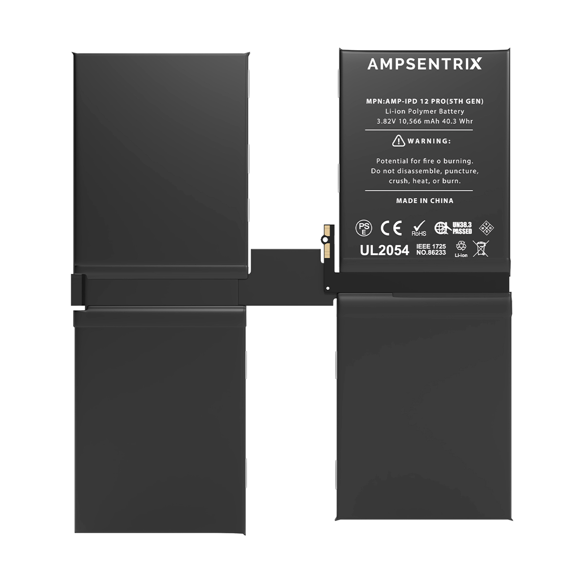 Bateria Ampsentrix iPad Pro 12.9 5ta/6ta